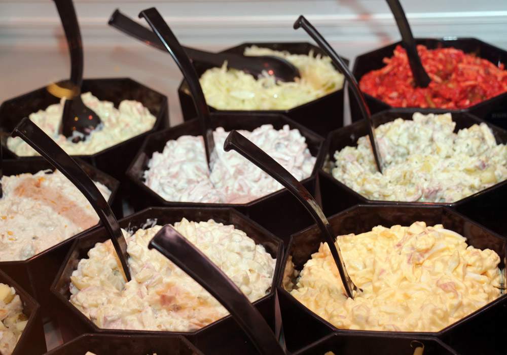 frische Salate Fleischerei Ottlik Fredersdorf